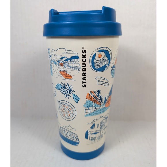 Starbucks Shanghai Tumbler Been There Series 2022 16 oz Travel Coffee Mug - Picture 3 of 8